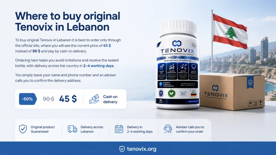 Tenovix — buy the original complex in Lebanon