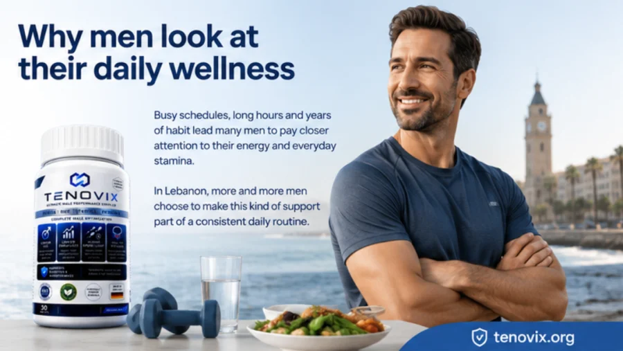Tenovix — men's everyday wellness routine