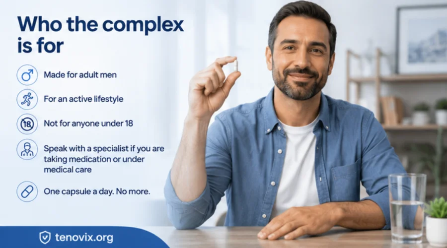 Tenovix — men's vitality complex for adults