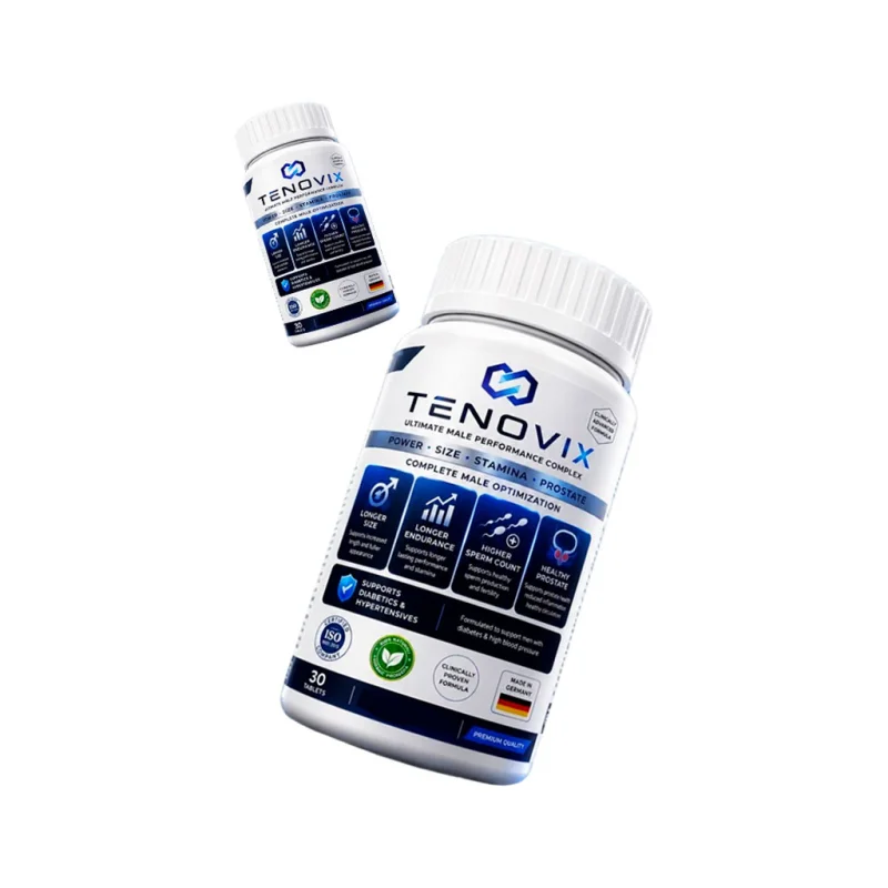 Tenovix — men's vitality supplement, three bottles